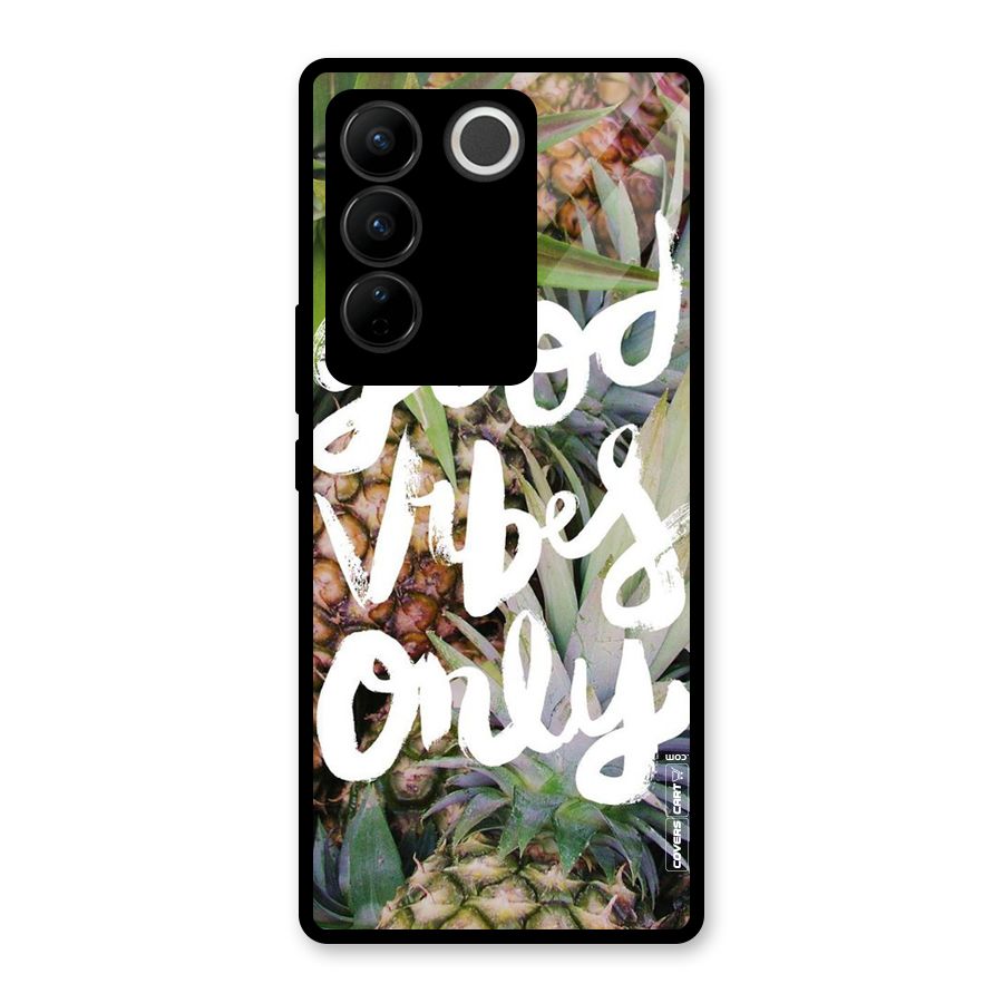 Forest Vibes Glass Back Case for Vivo V27