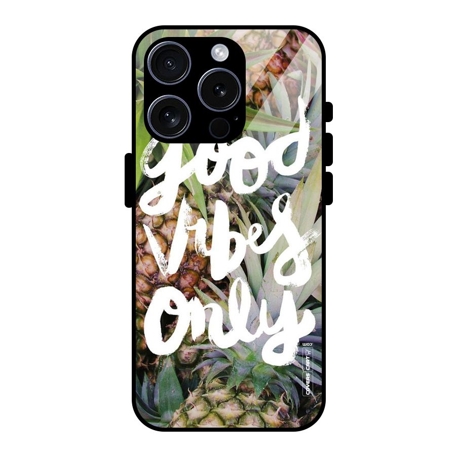 Forest Vibes Glass Back Case for iPhone 15 Pro