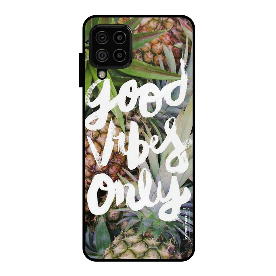 Forest Vibes Metal Back Case for Galaxy A22 4G