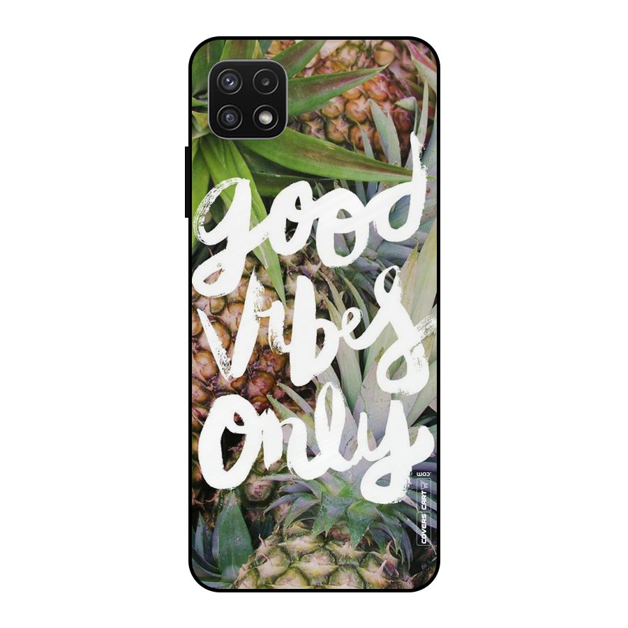 Forest Vibes Metal Back Case for Galaxy A22 5G