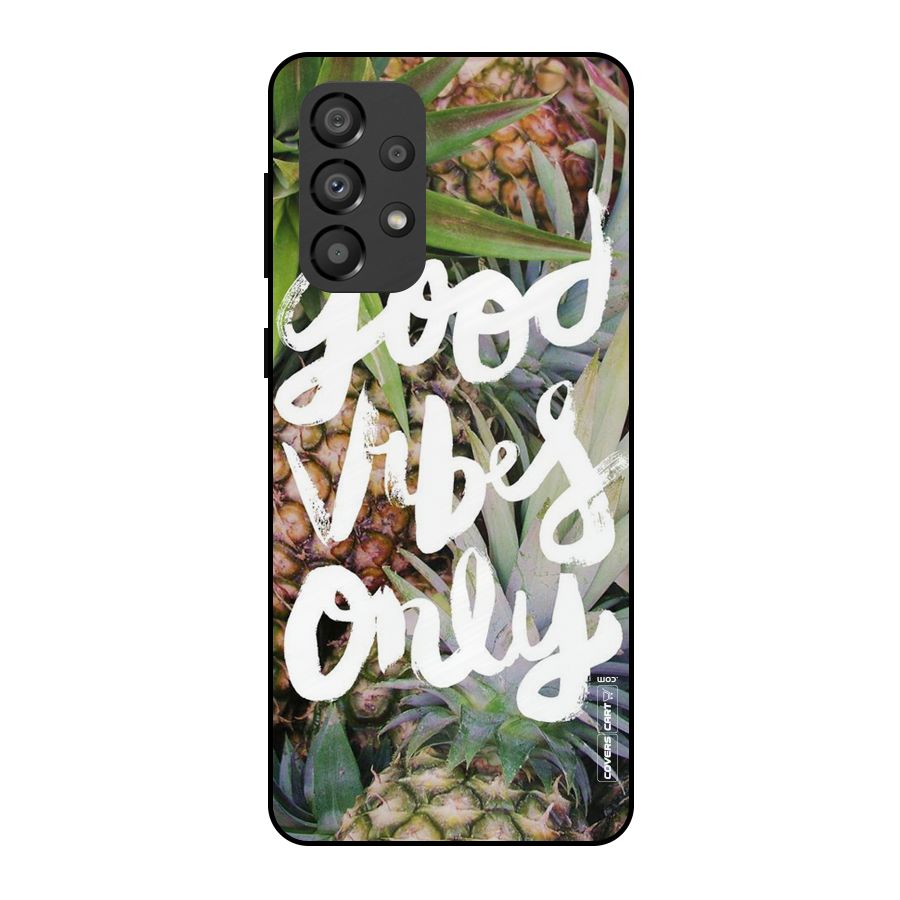 Forest Vibes Metal Back Case for Galaxy A33 5G