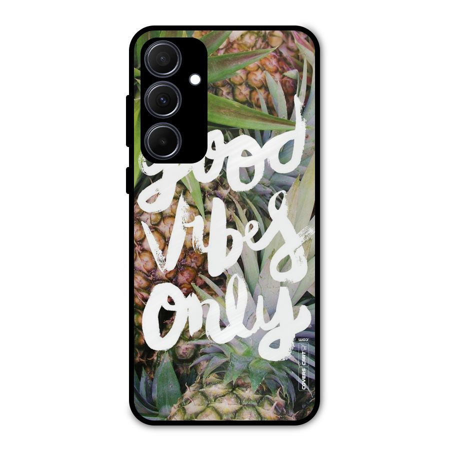 Forest Vibes Metal Back Case for Galaxy A35