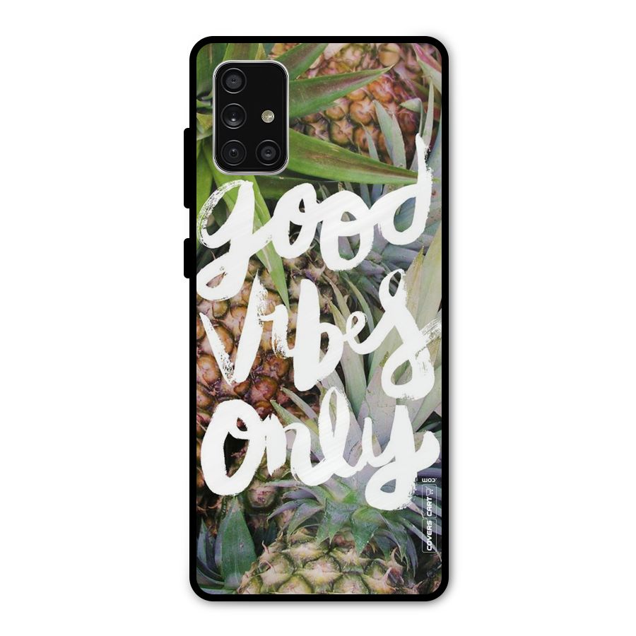 Forest Vibes Metal Back Case for Galaxy A71