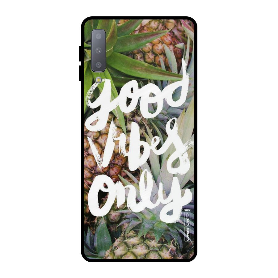 Forest Vibes Metal Back Case for Galaxy A7 (2018)
