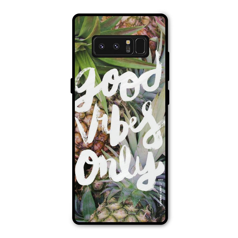 Forest Vibes Metal Back Case for Galaxy Note 8