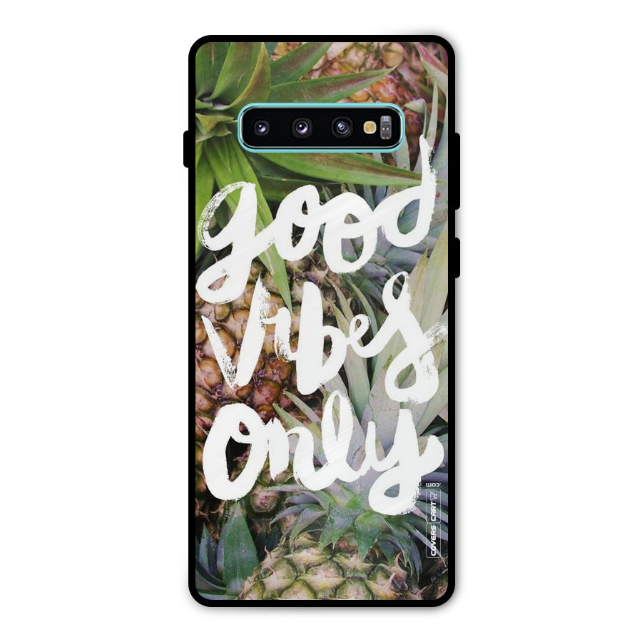 Forest Vibes Metal Back Case for Galaxy S10 Plus