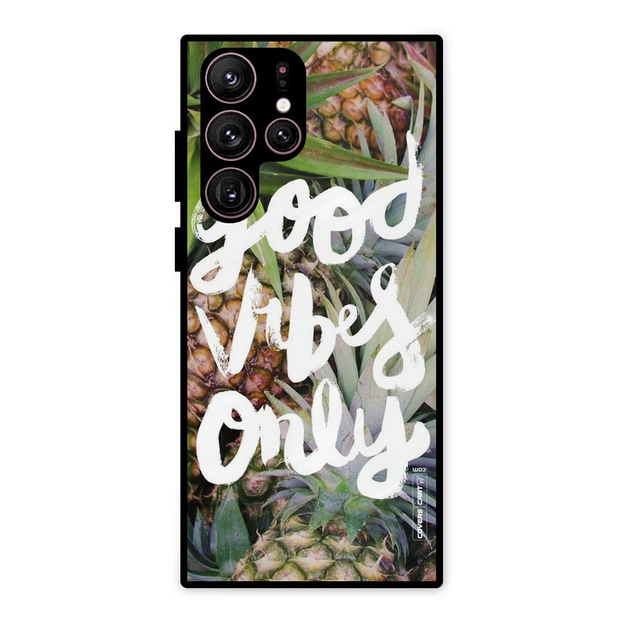 Forest Vibes Metal Back Case for Galaxy S22 Ultra 5G