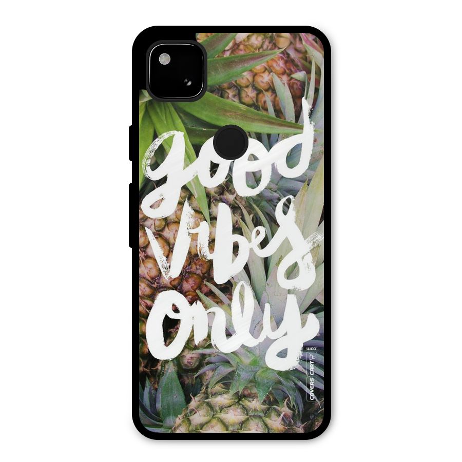 Forest Vibes Metal Back Case for Google Pixel 4a