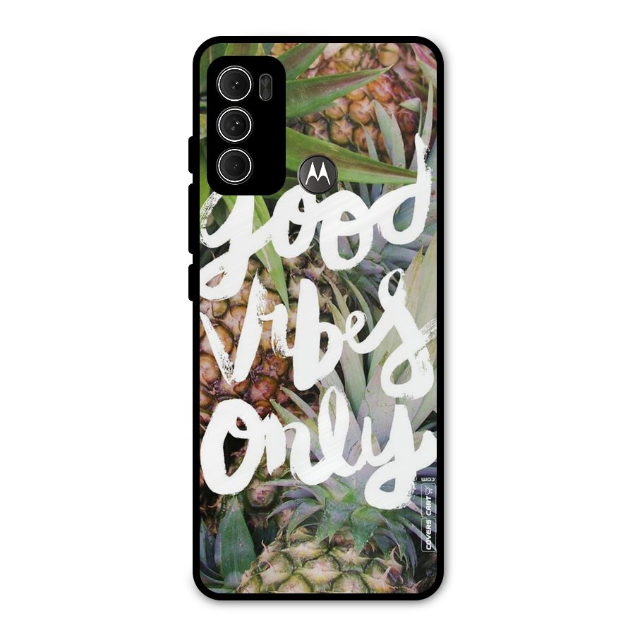 Forest Vibes Metal Back Case for Moto G60