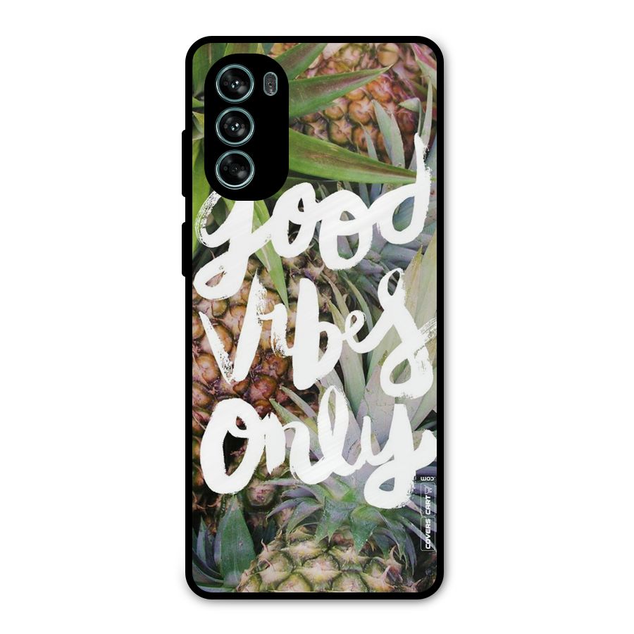 Forest Vibes Metal Back Case for Moto G62