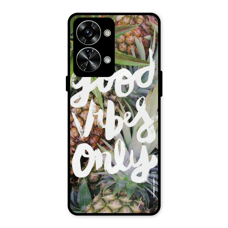 Forest Vibes Metal Back Case for OnePlus Nord 2T