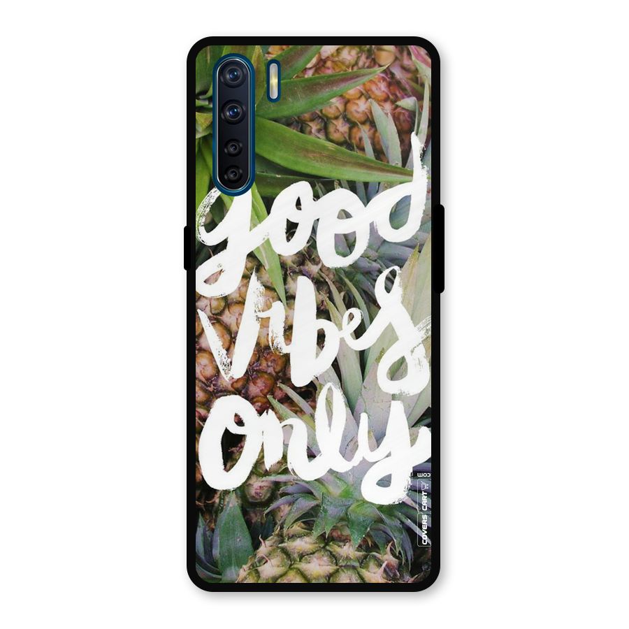 Forest Vibes Metal Back Case for Oppo F15