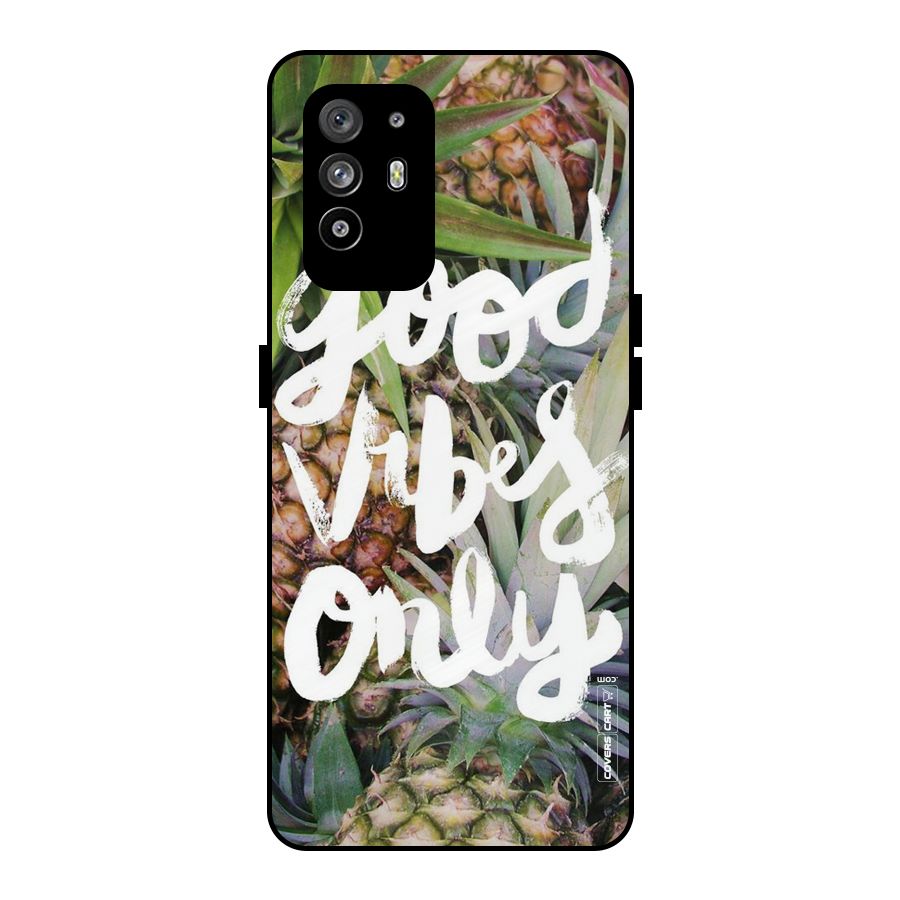 Forest Vibes Metal Back Case for Oppo F19 Pro Plus 5G