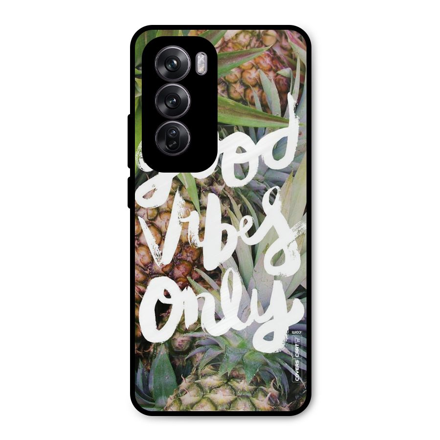 Forest Vibes Metal Back Case for Oppo Reno12 Pro