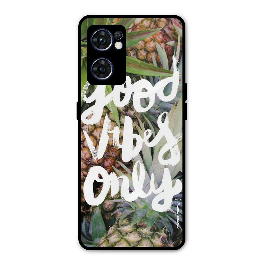 Forest Vibes Metal Back Case for Oppo Reno7 5G