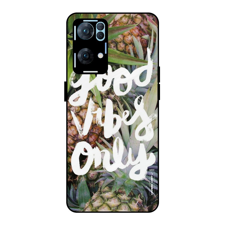 Forest Vibes Metal Back Case for Oppo Reno7 Pro 5G