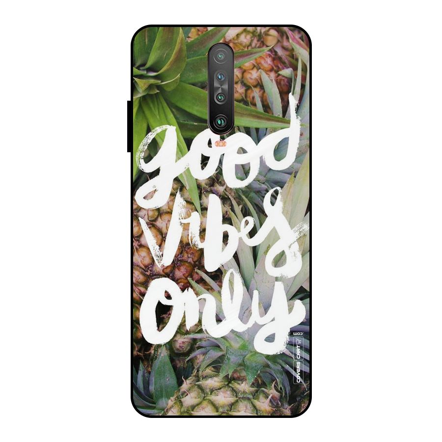 Forest Vibes Metal Back Case for Poco X2