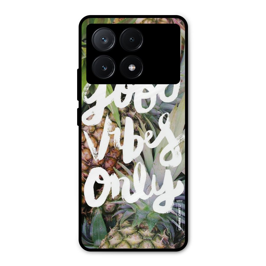 Forest Vibes Metal Back Case for Poco X6 Pro