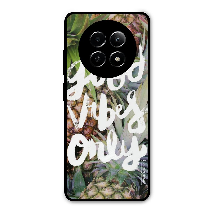 Forest Vibes Metal Back Case for Realme 12x 5G