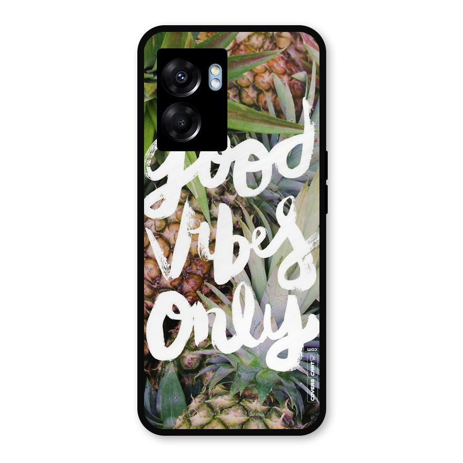 Forest Vibes Metal Back Case for Realme Narzo 50 5G