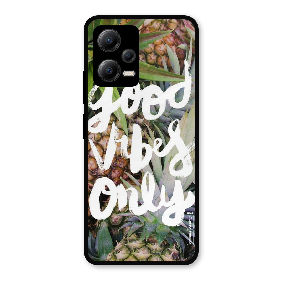 Forest Vibes Metal Back Case for Redmi Note 12 5G