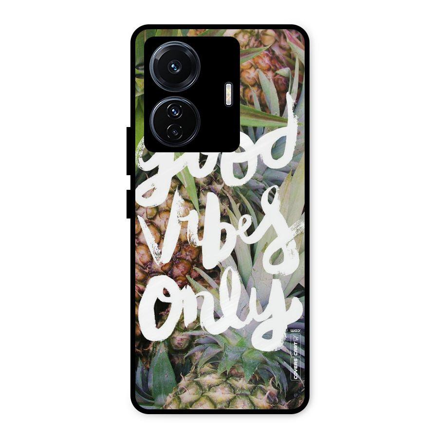 Forest Vibes Metal Back Case for Vivo T1 Pro