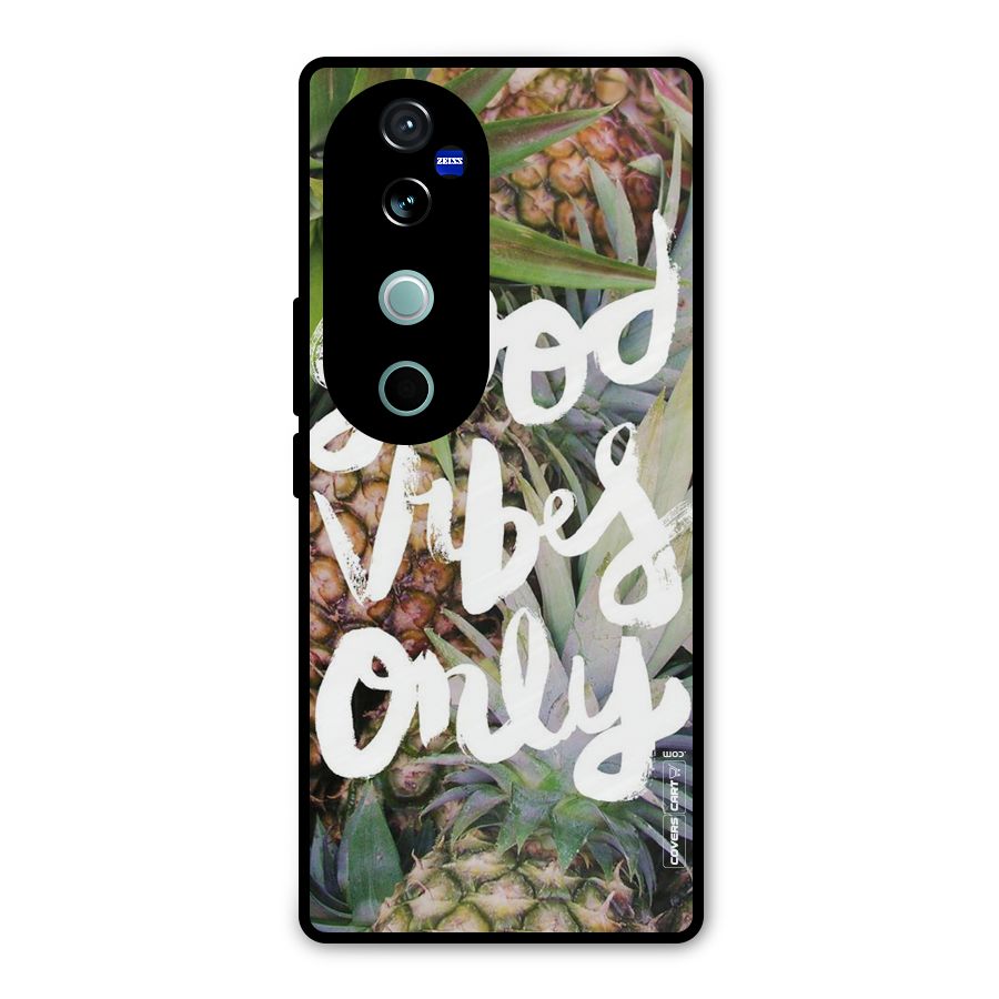 Forest Vibes Metal Back Case for Vivo V40 Pro