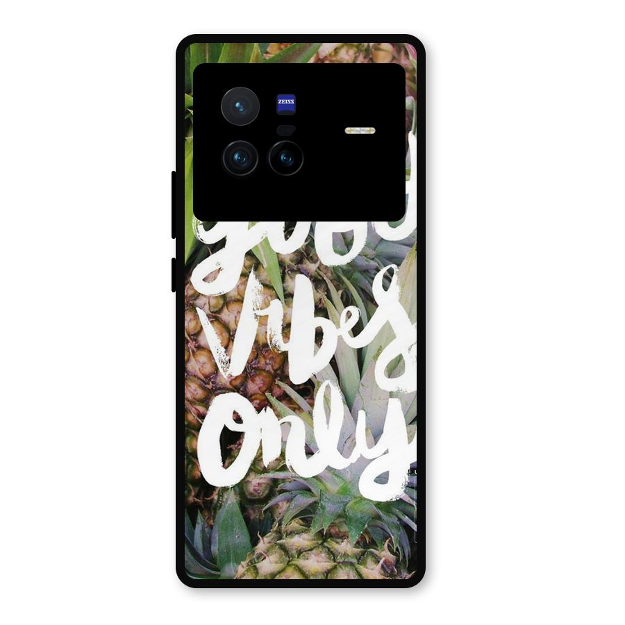 Forest Vibes Metal Back Case for Vivo X80
