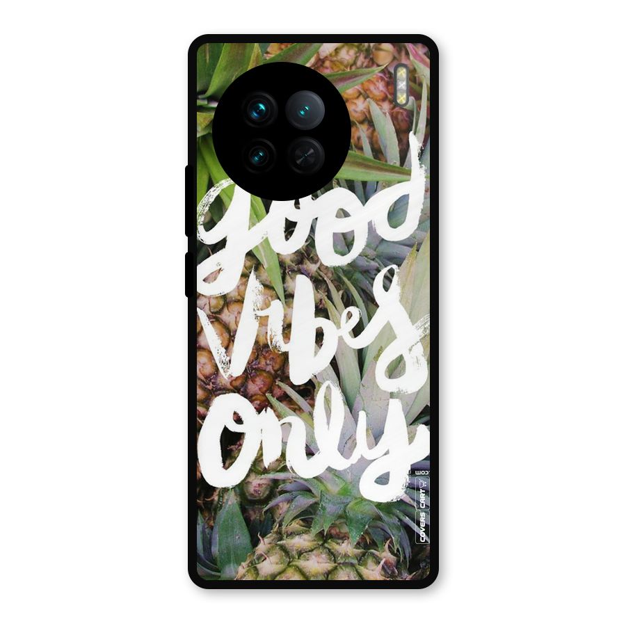 Forest Vibes Metal Back Case for Vivo X90