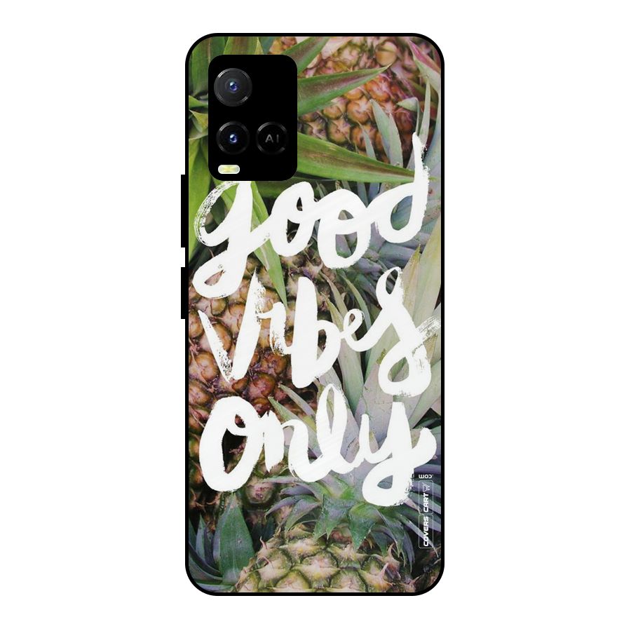 Forest Vibes Metal Back Case for Vivo Y21A
