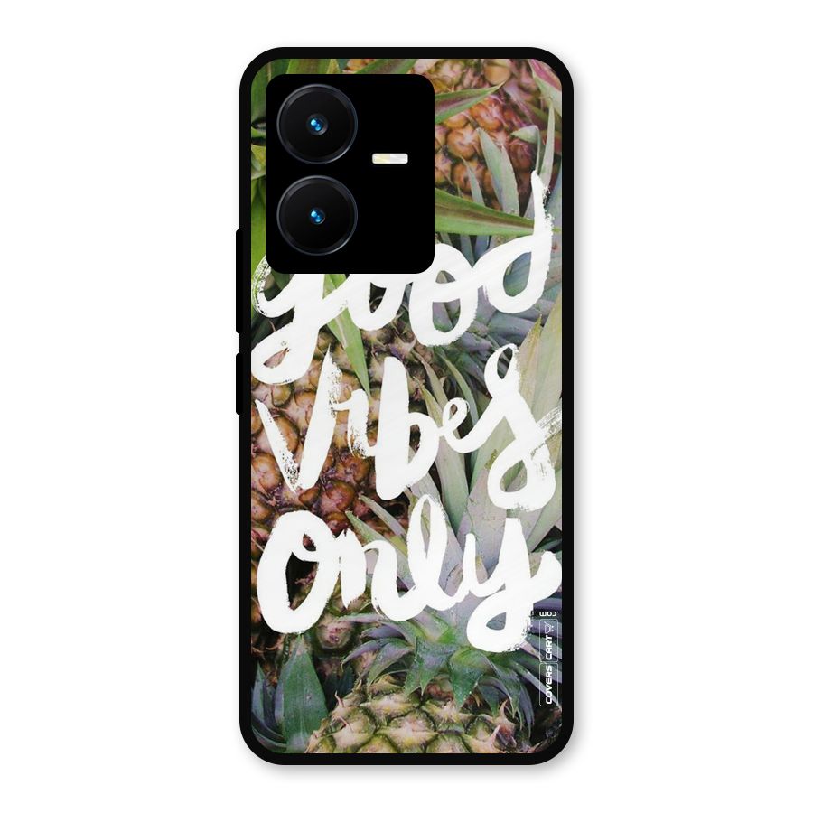 Forest Vibes Metal Back Case for Vivo Y22