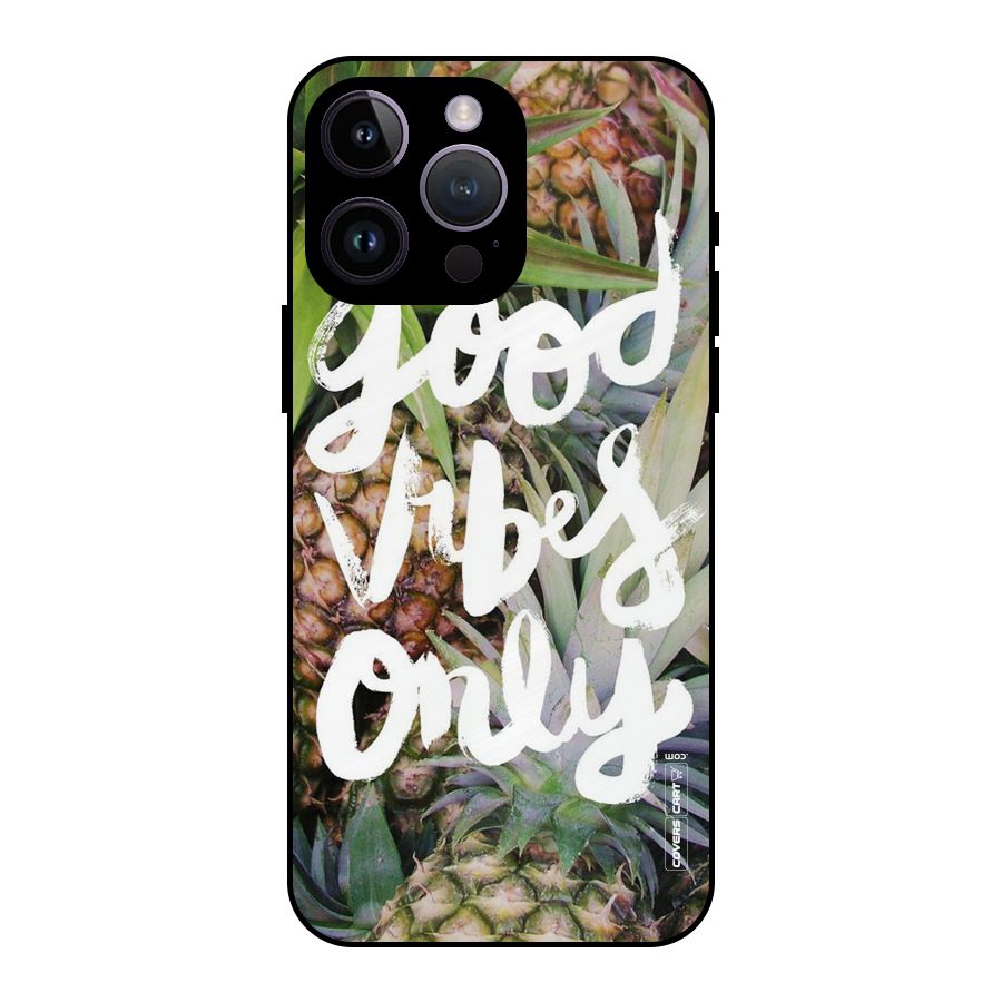 Forest Vibes Metal Back Case for iPhone 14 Pro Max