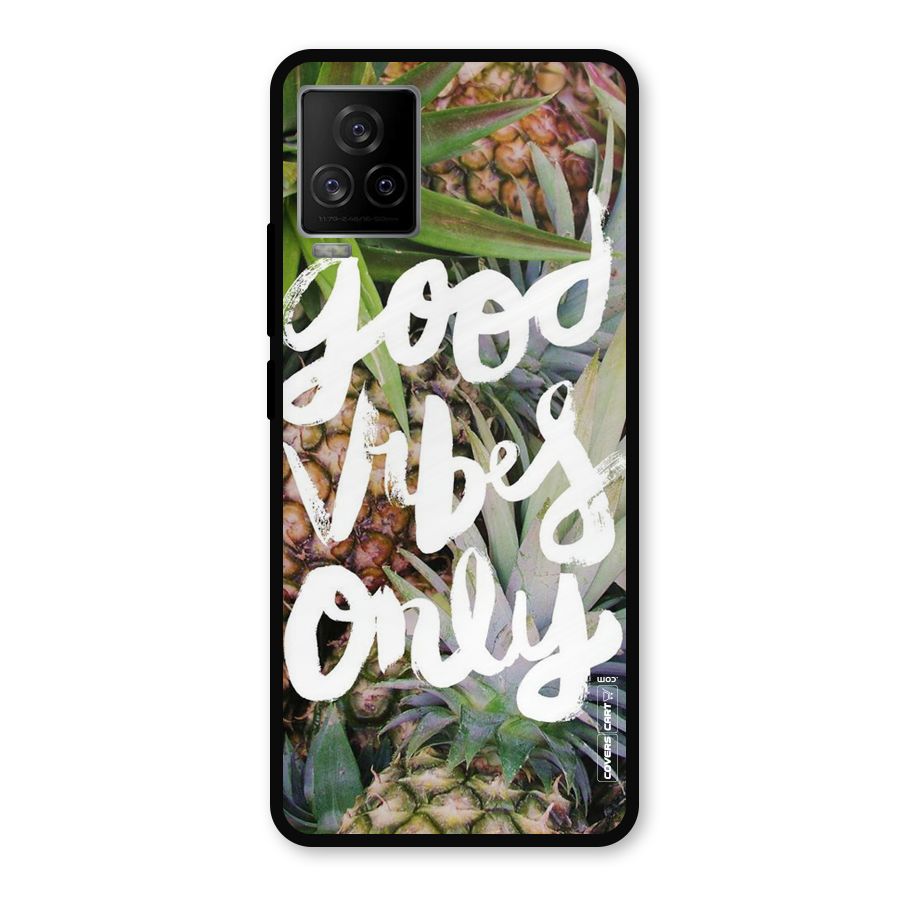 Forest Vibes Metal Back Case for iQOO 7 Legend 5G