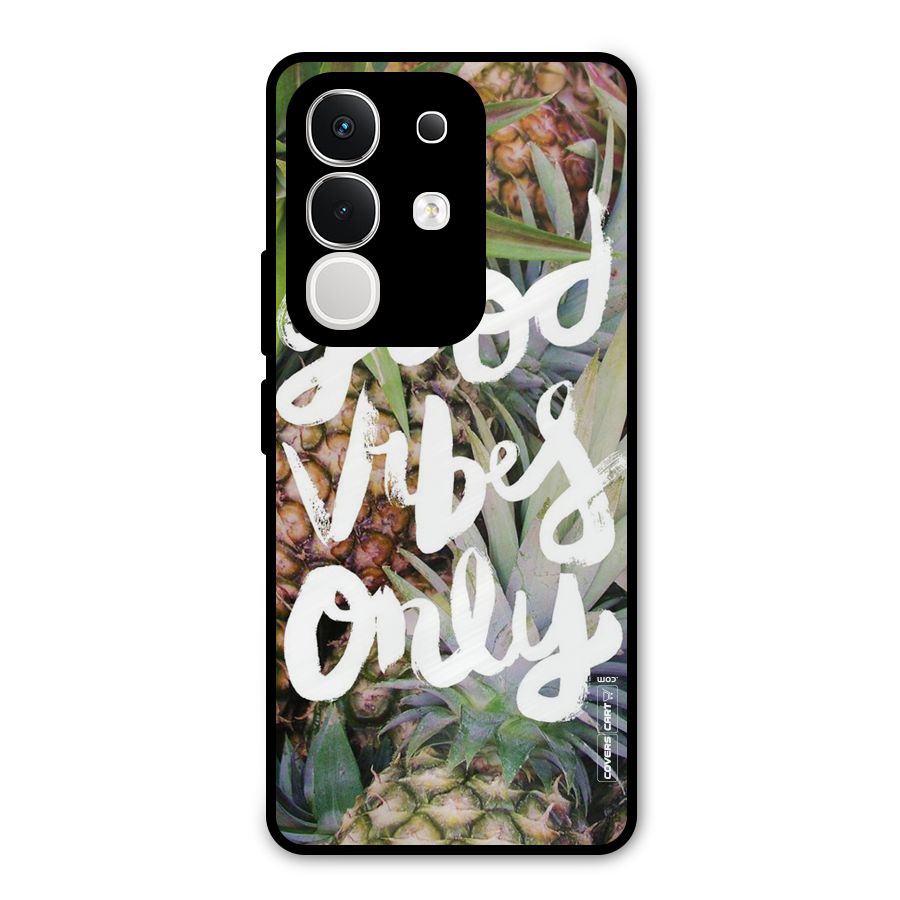 Forest Vibes Metal Back Case for iQOO Z10x