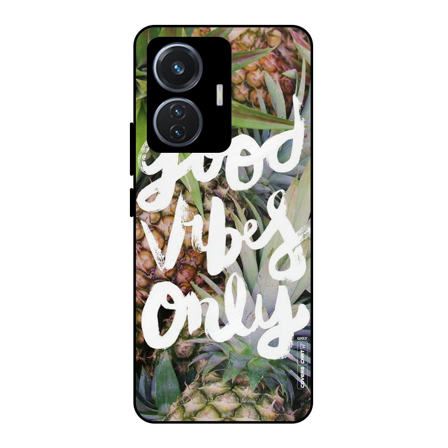 Forest Vibes Metal Back Case for iQOO Z6 44W
