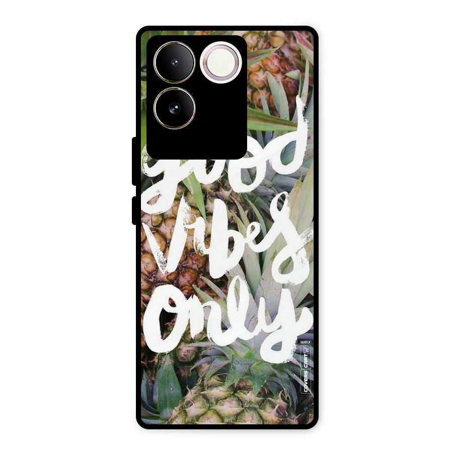 Forest Vibes Metal Back Case for iQOO Z7 Pro
