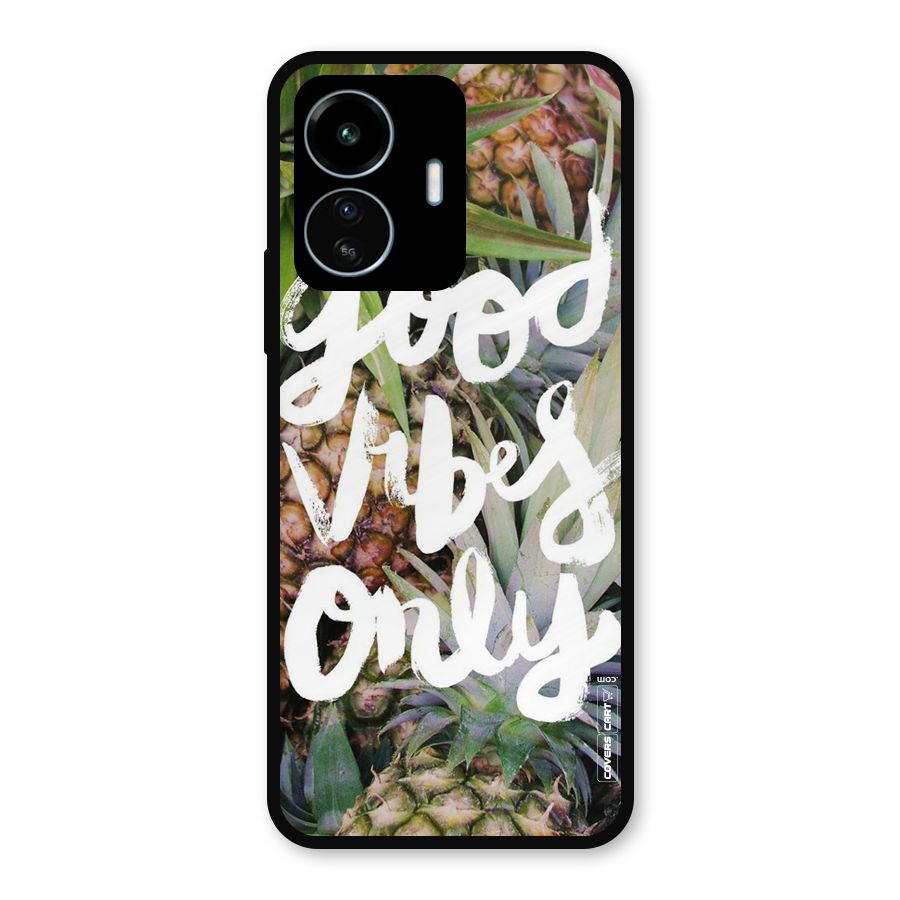 Forest Vibes Metal Back Case for vivo iQOO Z6 Lite 5G
