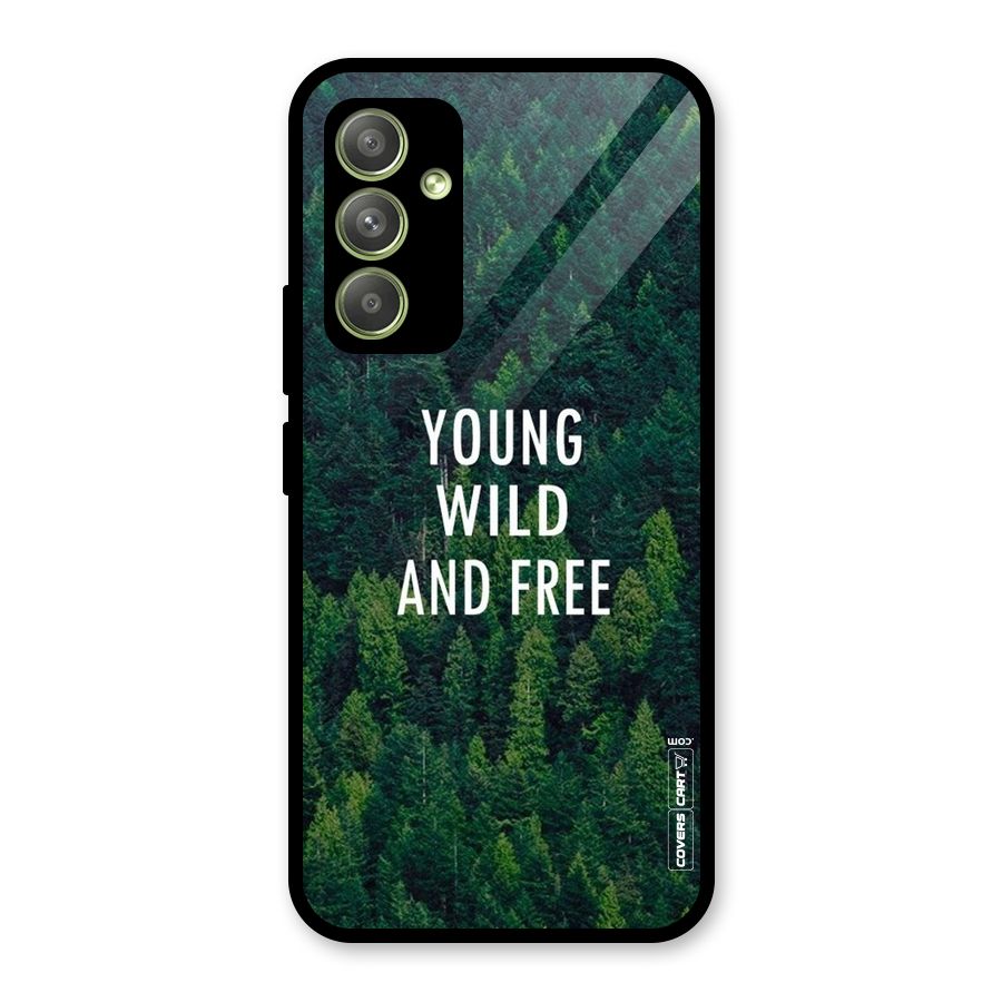 Forest Wanderlust Glass Back Case for Galaxy A54