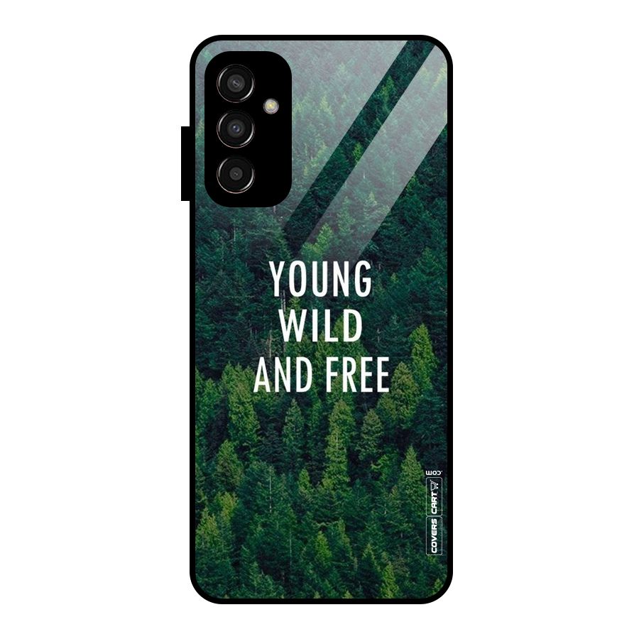 Forest Wanderlust Glass Back Case for Galaxy F13