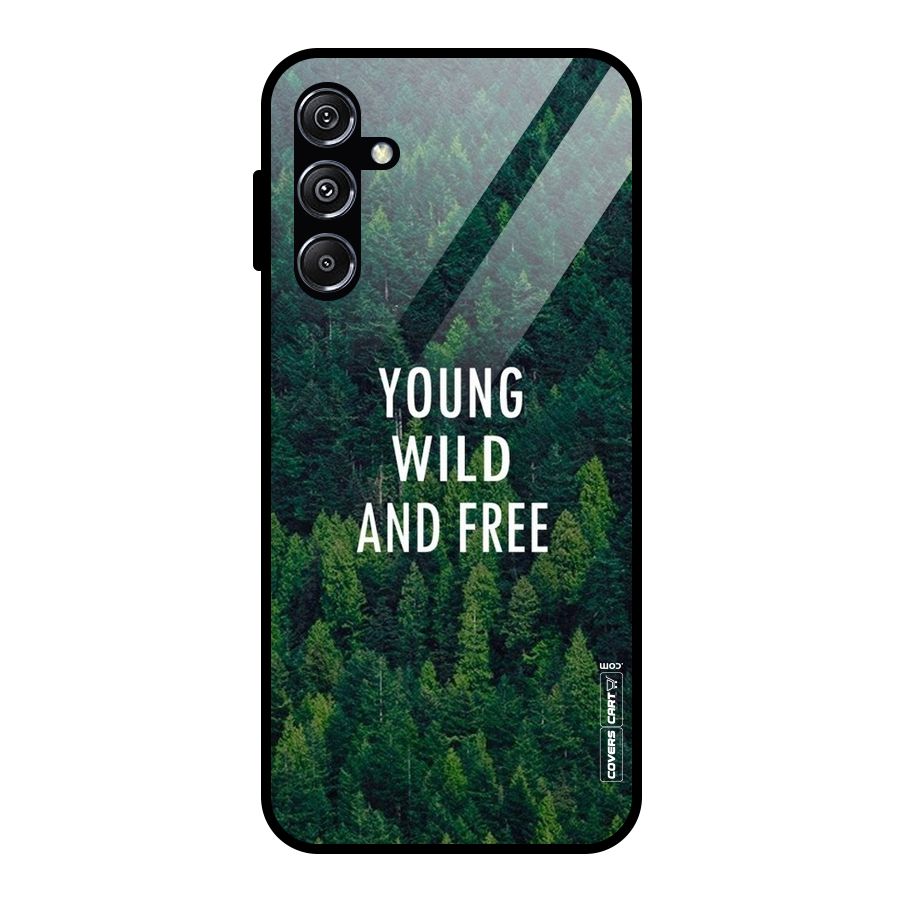 Forest Wanderlust Glass Back Case for Galaxy M34 5G