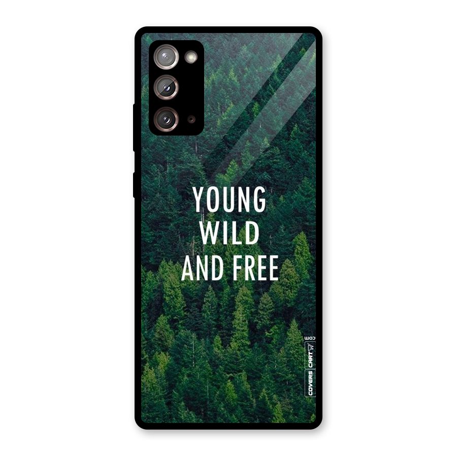 Forest Wanderlust Glass Back Case for Galaxy Note 20