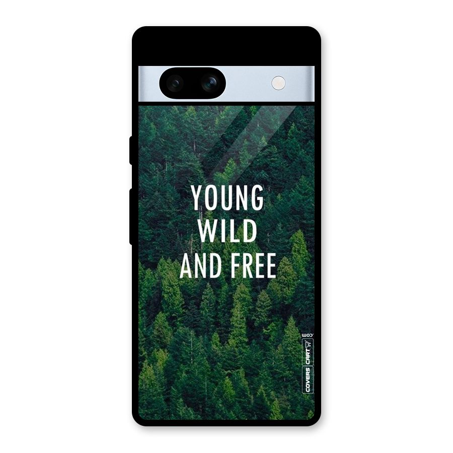 Forest Wanderlust Glass Back Case for Google Pixel 7a