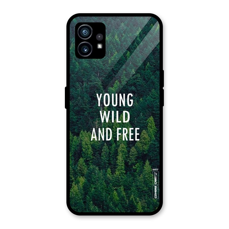 Forest Wanderlust Glass Back Case for Nothing Phone 1