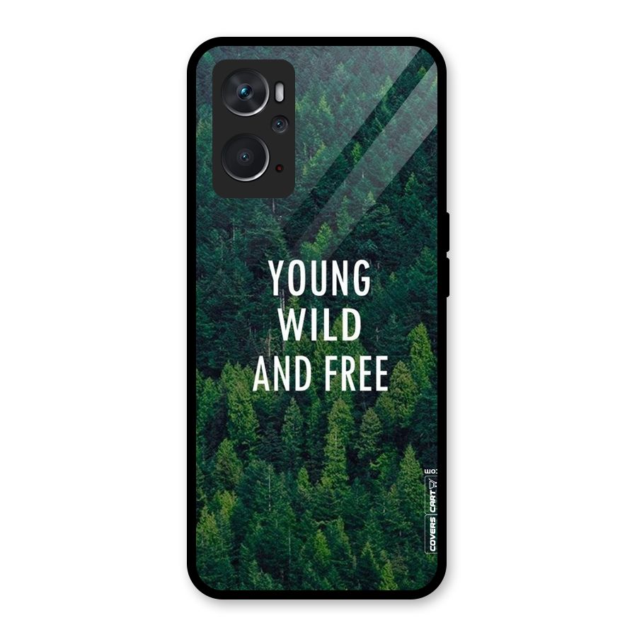 Forest Wanderlust Glass Back Case for Oppo K10 4G