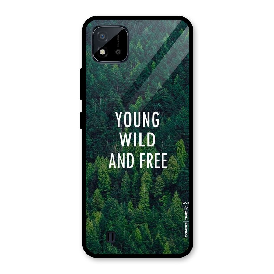 Forest Wanderlust Glass Back Case for Realme C11 2021