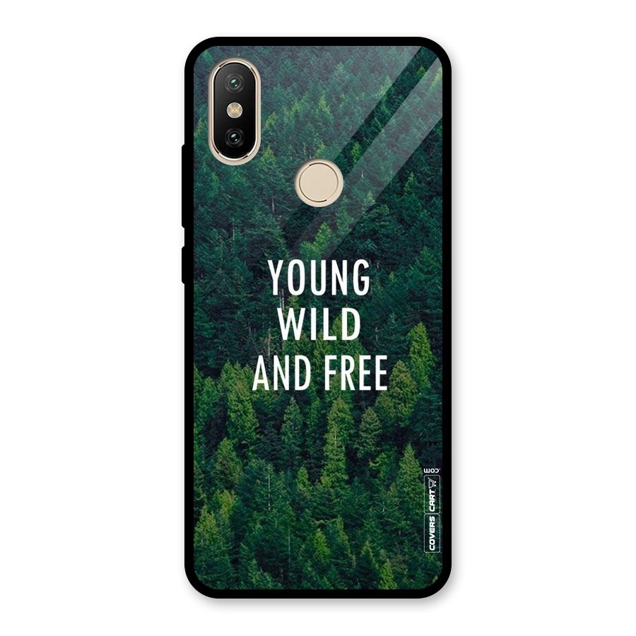 Forest Wanderlust Glass Back Case for Redmi A2