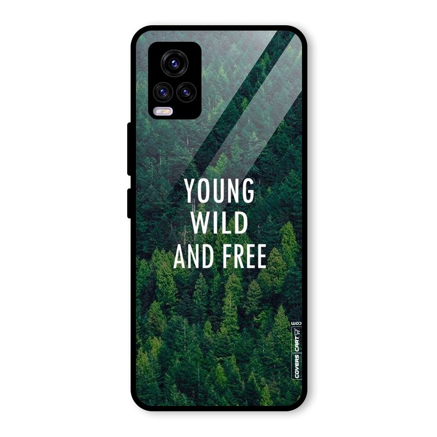 Forest Wanderlust Glass Back Case for Vivo V20 2021