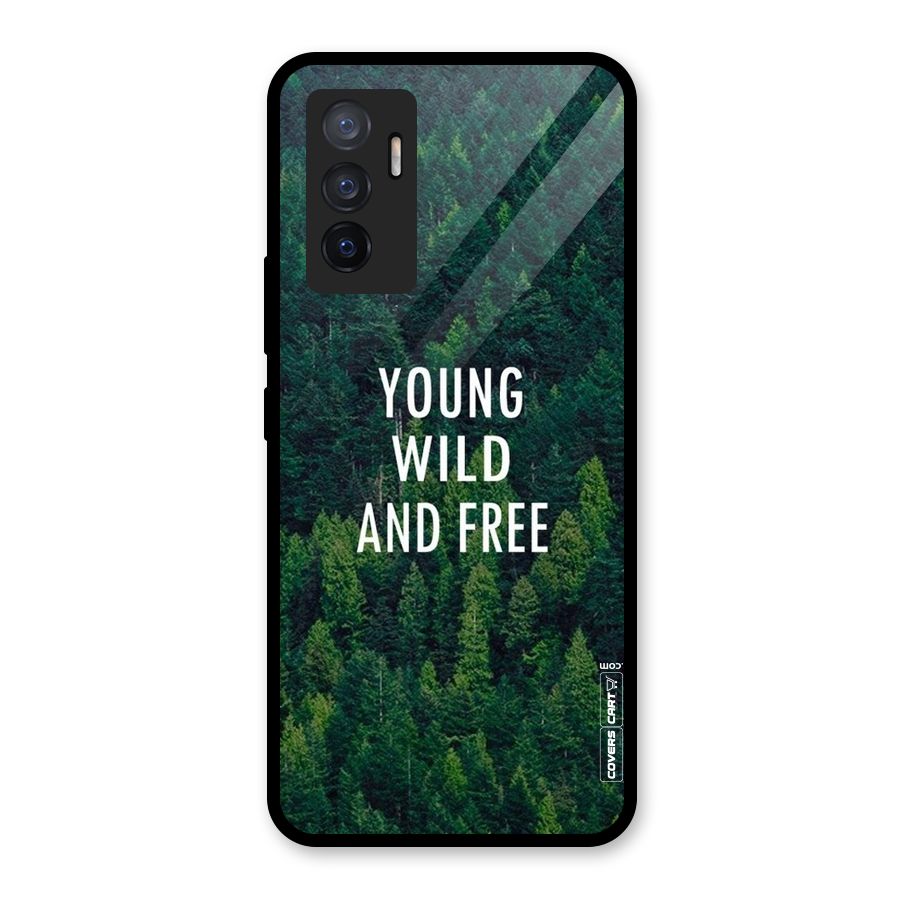 Forest Wanderlust Glass Back Case for Vivo V23e