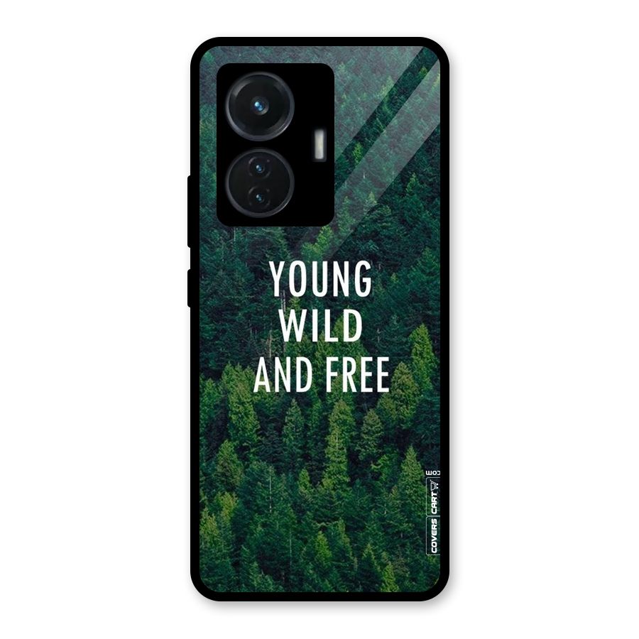 Forest Wanderlust Glass Back Case for iQOO Z6 44W
