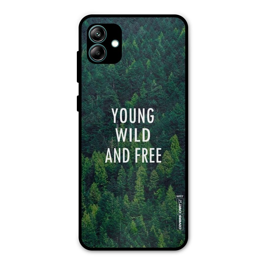 Forest Wanderlust Metal Back Case for Galaxy A04